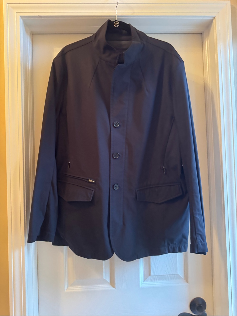 lululemon athletica Men's Black Lightweight Sportcoat